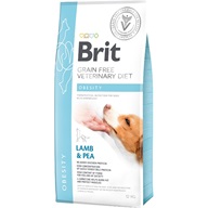 Brit GF Veterinary Diets Dog Obesity 12 kg - Granule pro psy