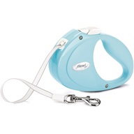 Flexi Puppy pásek 2 m sv. modré 12 kg - Vodítka navíjecí