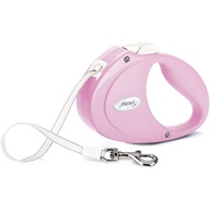 Flexi Puppy pásek 2 m růžové 12 kg - Vodítka navíjecí