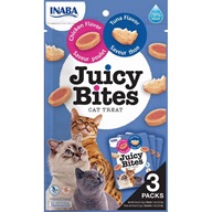 Inaba Juicy Bites Cat Treat kuře a tuňák 3 × 11,3 g