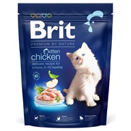Brit Premium by Nature Cat Kitten Chicken 300 g - Granule pro kočky, krmivo pro kočky