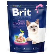 Brit Premium by Nature Cat Adult Chicken 300 g - Granule pro kočky, krmivo pro kočky