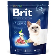 Brit Premium by Nature Cat Sterilized Lamb 300 g - Granule pro kočky, krmivo pro kočky