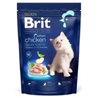 Brit Premium by Nature Cat Kitten Chicken 800 g - Granule pro kočky, krmivo pro kočky
