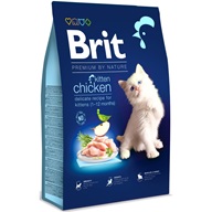 Brit Premium by Nature Cat Kitten Chicken 8 kg - Výprodej