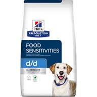 Hill's Prescription Diet Canine d/d Duck & Rice 4 kg - Granule s krátkou exp.