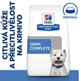 Hill's Prescription Diet Canine Derm Complete Mini 1 kg - Veterinární diety pro psy