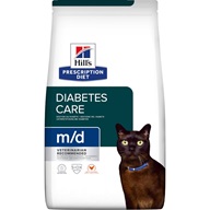Hill's Prescription Diet Feline m/d 3 kg - Granule pro kočky, krmivo pro kočky