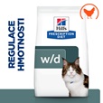 Hill's Prescription Diet Feline w/d  3 kg - Veterinární diety pro kočky
