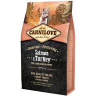 Carnilove Salmon & Turkey for Puppy Large Breed 4 kg - Granule pro psy