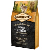 Carnilove Salmon & Turkey for Large Breed Adult 4 kg - Granule pro psy