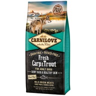 Carnilove Dog Fresh Carp & Trout 12 kg - Granule pro psy