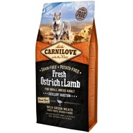 Carnilove Dog Fresh Ostrich & Lamb for Small Breed 6 kg - Granule pro psy