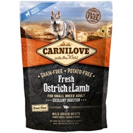 Carnilove Dog Fresh Ostrich & Lamb for Small Breed 1,5 kg - Granule pro psy