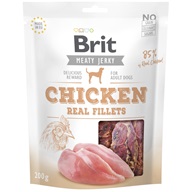 Brit Meat Jerky Snack Chicken Fillets 200 g - Pamlsky pro psy