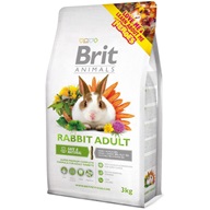 Brit Animals  RABBIT ADULT Complete 3 kg - Výprodej
