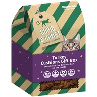 Rosewood Cupid & Comet Turkey Cushions Gift Box 180 g - Pamlsky pro kočky