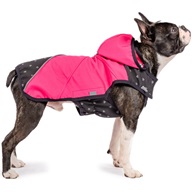 Obleček Vesta Splendor ll srdíčko-tmavě růžová 24cm - Oblečky pro psy: vesty, bundy, kombinézy