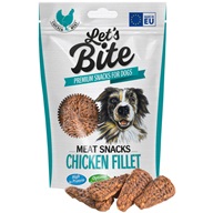 Let´s Bite Meat Snacks Chicken Fillet 80 g - Pamlsky pro psy