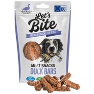Let´s Bite Meat Snacks Duck Bars 80 g - Pamlsky pro psy