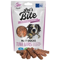 Let´s Bite Meat Snacks Tuna Bars Flavored with Shrimp and Greenlipped Mussel and - Pamlsky pro psy