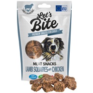 Let´s Bite Meat Snacks Lamb Squares with Chicken 80 g - Pamlsky pro psy
