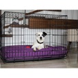 Matrace nylon Buffy fialová se zipem 120x100x15 - Pelíšky pro psy, pelechy, textilní boudy