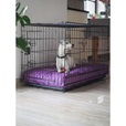 Matrace nylon Buffy fialová se zipem 120x100x15 - Pelíšky pro psy, pelechy, textilní boudy