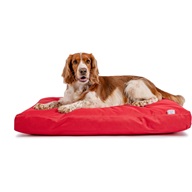 Matrace nylon Buffy červená se zipem 120x100x15 - Pelíšky a polštáře pro psy
