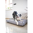 Matrace nylon Buffy šedá se zipem 120x100x15 - Pelíšky pro psy, pelechy, textilní boudy