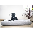 Matrace nylon Buffy šedá se zipem 120x100x15 - Pelíšky pro psy, pelechy, textilní boudy