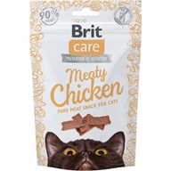 Brit Care Cat Snack Meaty Chicken 50 g - Pamlsky pro kočky