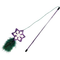 Happy Pet Gemstone Forest vábnička vločka s ohonem - Hračky pro kočky, catnip