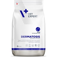VetExpert VD 4T Dermatosis Dog Salmon&Potato 2 kg - Veterinární diety pro psy