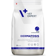 VetExpert VD 4T Dermatosis Dog Rabbit&Potato 2 kg - Veterinární diety pro psy