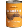 Louie konz. pro psy 1/4 kuřete 400 g - Konzervy pro psy