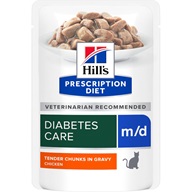 Hill's Prescription Diet Feline m/d kaps. 12 × 85 g - Konzervy a kapsičky pro kočky
