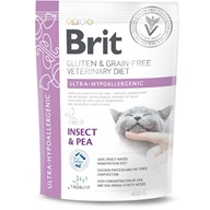 Brit GF Veterinary Diets Cat Ultra-hypoallergenic 400 g - Granule pro kočky, krmivo pro kočky