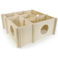 Bludiště pro křečky dřevo Rosewood - Výprodej