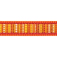 Red Dingo obojek Lotzadotz oranžový 12 mmx20-32 cm - Obojky a postroje