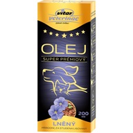 Vitar veterinae lněný olej 200 ml - Doplňky výživy, zubní péče