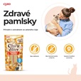 Inaba Churu Bites Cat Snack kuře, tuňák & losos 3 × 10 g - Pamlsky pro kočky