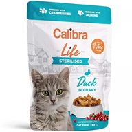 Calibra Cat Life kaps. Sterilised Duck in gravy 85 g