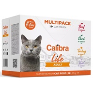 Calibra Cat Life kaps. Adult Multipack in gravy 12x85 g - Kapsičky pro kočky