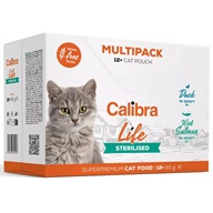Calibra Cat Life kaps. Sterilised Multipack in gravy 12x85g - Kapsičky pro kočky