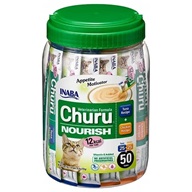 Inaba Churu Cat Veterinarian Formula Nourish tuňák & kuře 50 × 14 g - Pamlsky pro kočky