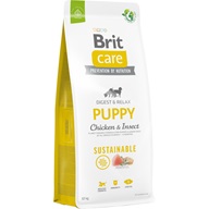Brit Care Dog Sustainable Puppy 12 kg - Granule s krátkou exp.