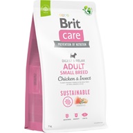 Brit Care Dog Sustainable Adul Small Breed 7 kg - Granule pro dospělé psy