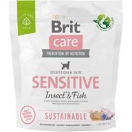 Brit Care Dog Sustainable Sensitive 1 kg - Granule s krátkou exp.