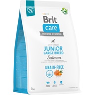 Brit Care Dog Grain-free Junior Large Breed 3 kg - Granule pro psy
